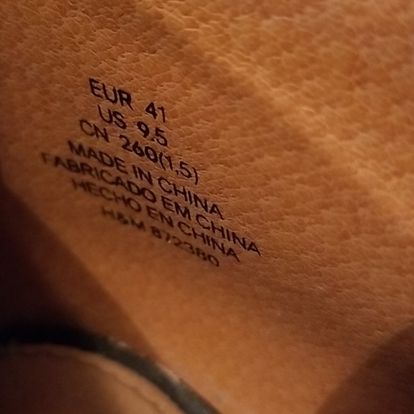 Block Heel Lace Up Shoes Size 9.5 - Picture 14 of 15